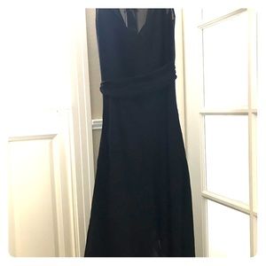 BCBG Black midi dress